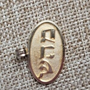 Solid 14kt Yellow Gold Kabbalah Pendant for Healing Shin Hey Mem